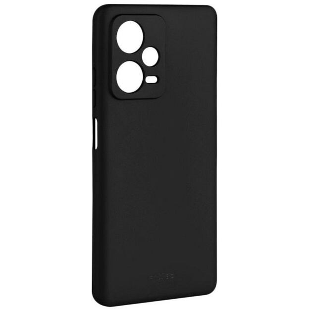 Zadní pogumovaný kryt FIXED Story pro Xiaomi Redmi Note 12 Pro+ 5G, černý