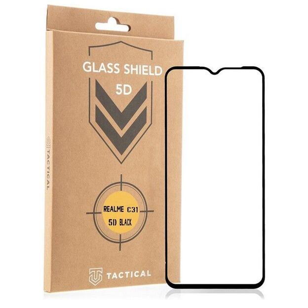 Tactical Glass Shield 5D sklo pro Realme C31 Black
