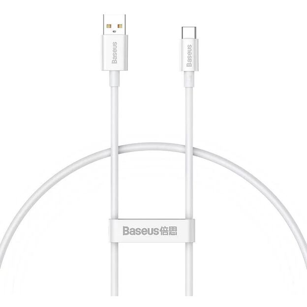 Baseus Superior Series Fast Charging Datový Kabel USB - USB-C 100W 0.25m Moon White