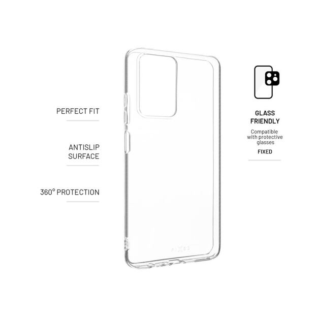 TPU gelový kryt FIXED Story pro ZTE Blade A72s, čirý