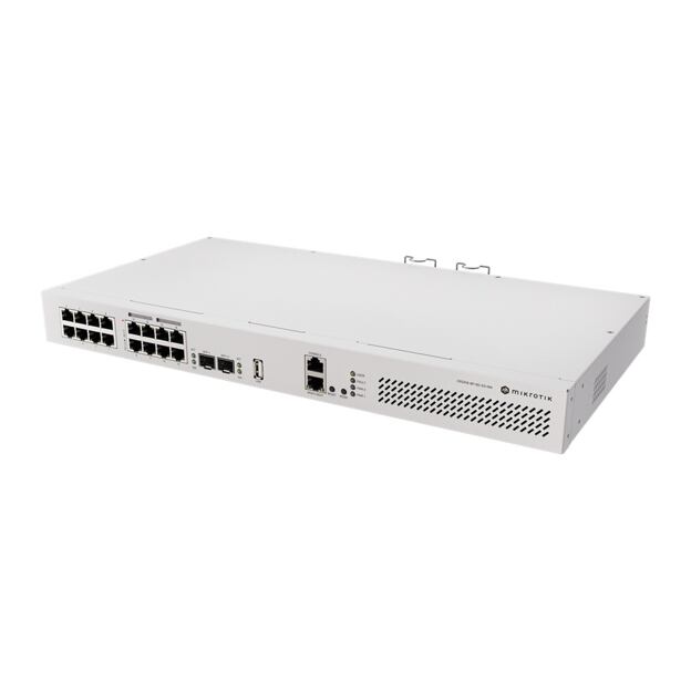 MikroTik CRS418-8P-8G-2S+RM, Cloud Router Switch