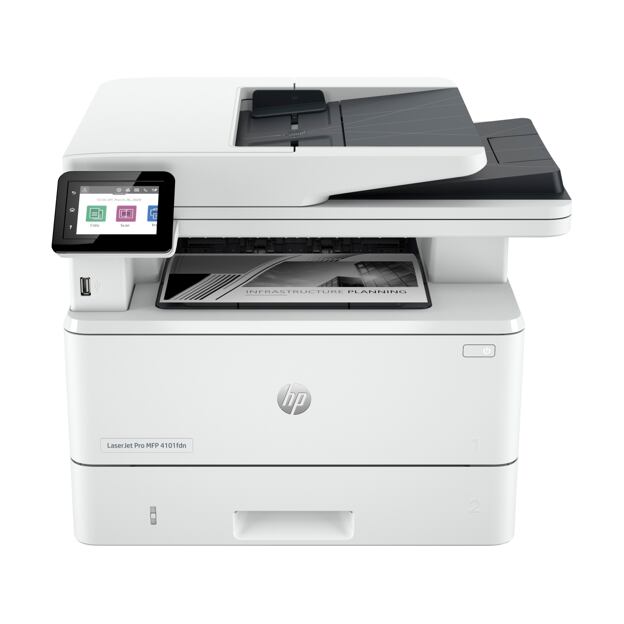 HP LaserJet Pro MFP 4102fdw (40str/min, A4, USB, Ethernet, Wi-Fi, PRINT, SCAN, COPY, FAX, DADF, dupl