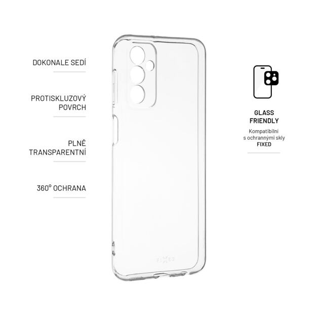 TPU gelový kryt FIXED Story pro Samsung Galaxy M23 5G, čirý