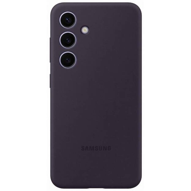 EF-PS921TEE Samsung Silikonový Kryt pro Galaxy S24 Dark Violet