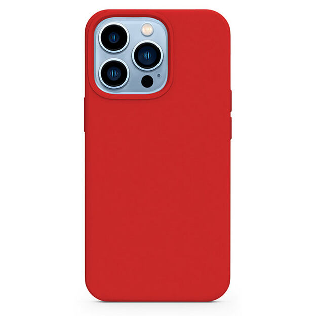 Epico Silicone Case Magnetic iPhone 13 mini, Red