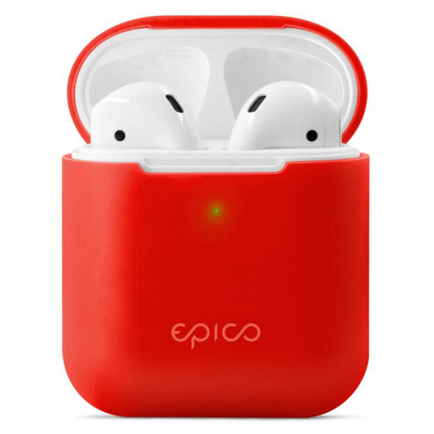 Epico Silicone Cover AirPods 1/2 Red