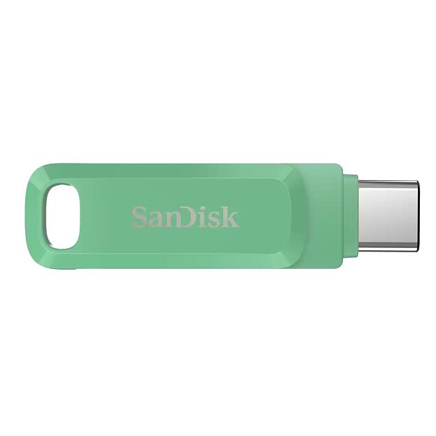 SanDisk Ultra Dual Drive Go/256GB/USB 3.2/USB-A + USB-C/Zelená