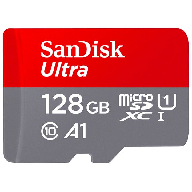 SanDisk Ultra/micro SDXC/128GB/UHS-I U1 / Class 10/+ Adaptér