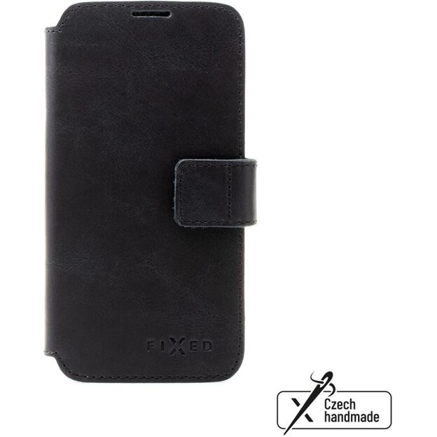 Kožené pouzdro typu kniha FIXED ProFit pro Samsung Galaxy M53 5G, černé