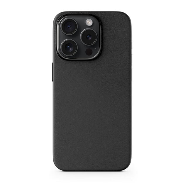 Epico Mag+ Leather Case iPhone 15 Black