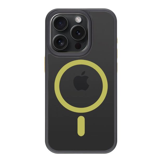 Tactical MagForce Hyperstealth 2.0 Kryt pro Apple iPhone 15 Pro Black/Yellow