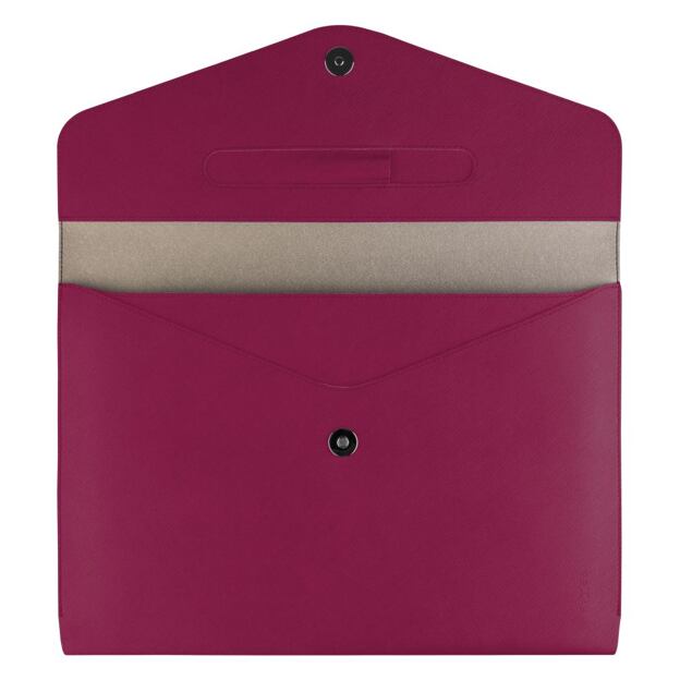 Pouzdro FIXED Siena pro notebooky a tablety o úhlopříčce do 13", vínové