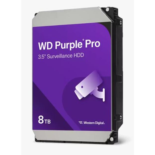 WESTERN DIGITAL HDD 8TB WD8002PURP Purple Pro 256MB SATAIII