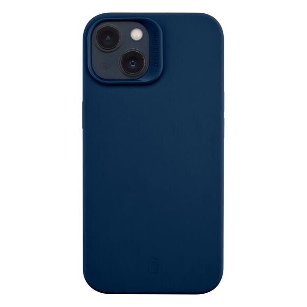 Ochranný silikonový kryt Cellularline Sensation pro Apple iPhone 14 Plus, modrý