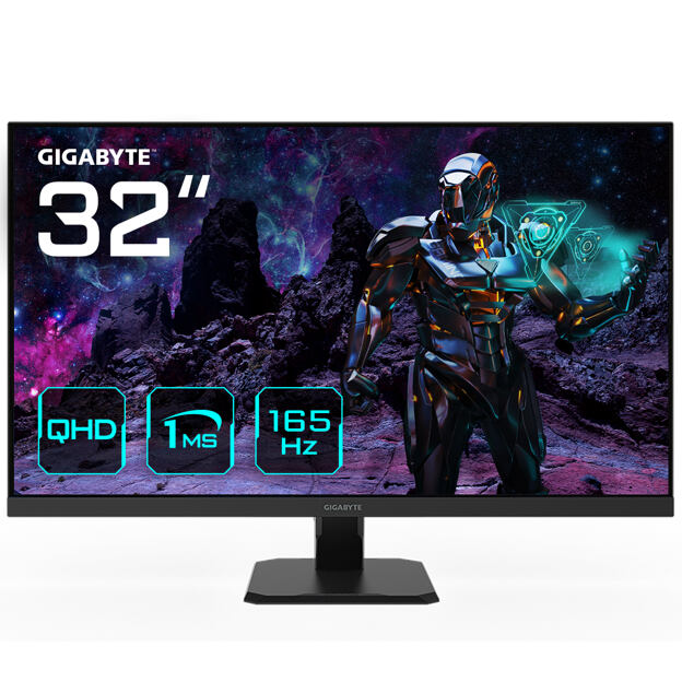GIGABYTE GS32Q počítačový monitor 80 cm (31.5") 2560 x 1440 px Quad HD Černá
