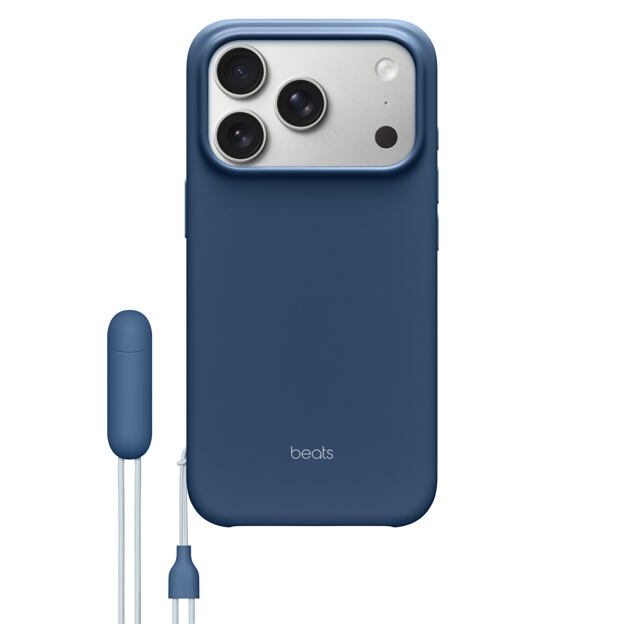 Apple Beats iPhone 17 Pro Kickst.Case/MS+Cam.C-Bedr.Blue