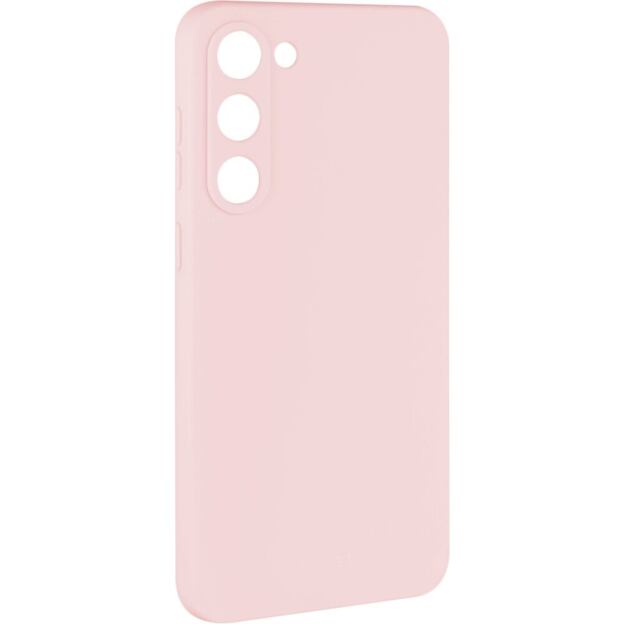 Zadní pogumovaný kryt FIXED Story pro Samsung Galaxy S23+, růžový