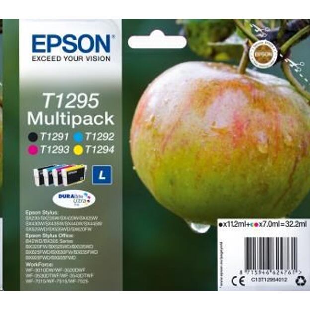 Epson Multipack 4-colours T1295 DURABrite UltraInk