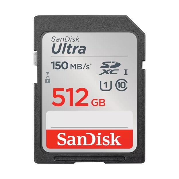 SanDisk SDXC Ultra 512GB 150MB/s