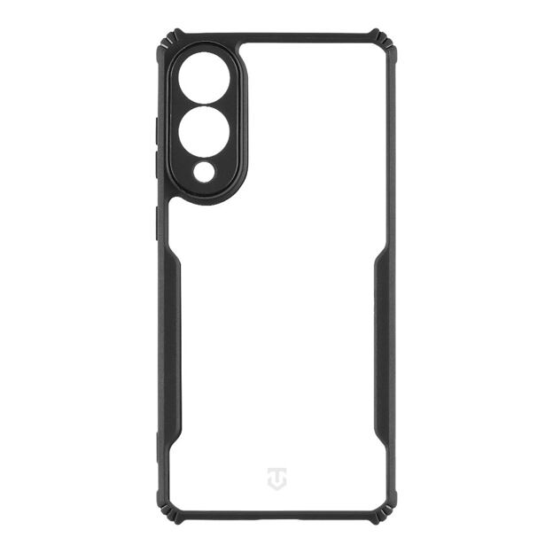 Tactical Quantum Stealth Kryt pro Samsung Galaxy S25 Edge Clear/Black