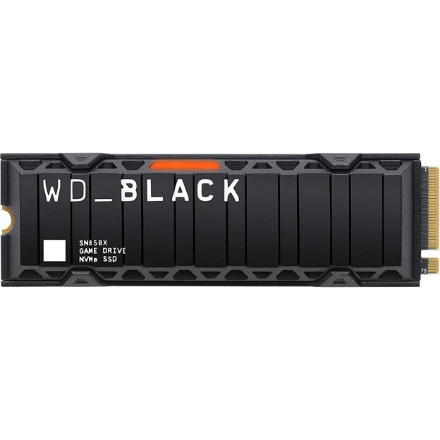 WESTERN DIGITAL WD Black SN850X/2TB/SSD/M.2 NVMe/Černá/Heatsink/5R