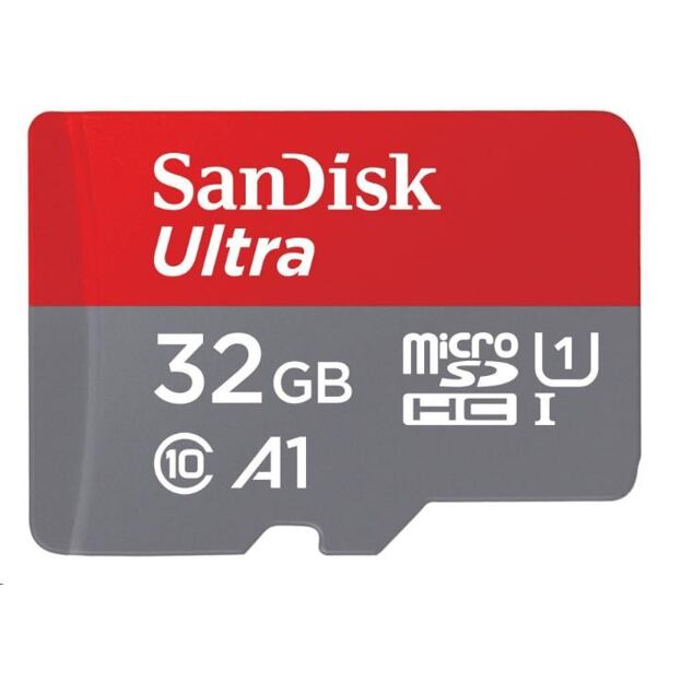 SanDisk MicroSDHC karta 32GB Ultra (120MB/s, A1 Class 10 UHS-I, Android - Tablet Packaging, Memory Z