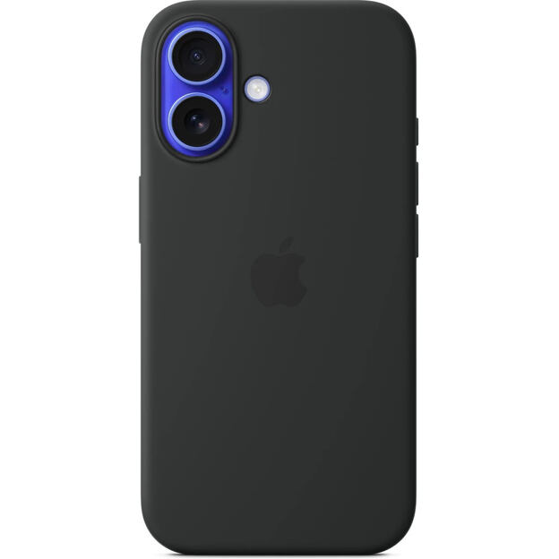MYY93ZM/A Apple Silikonový Kryt vč. Magsafe pro iPhone 16 Plus Black