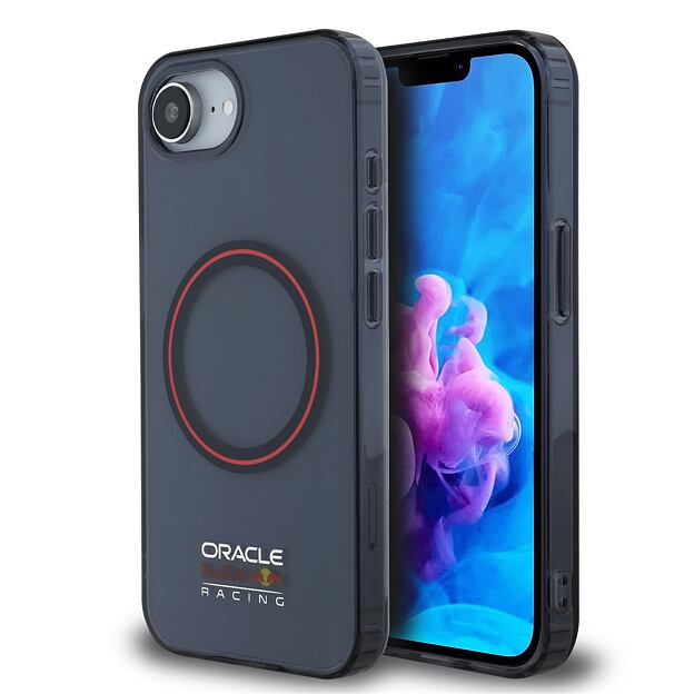 Red Bull PC/TPU Red Ring MagSafe Zadní Kryt pro iPhone 16e Navy