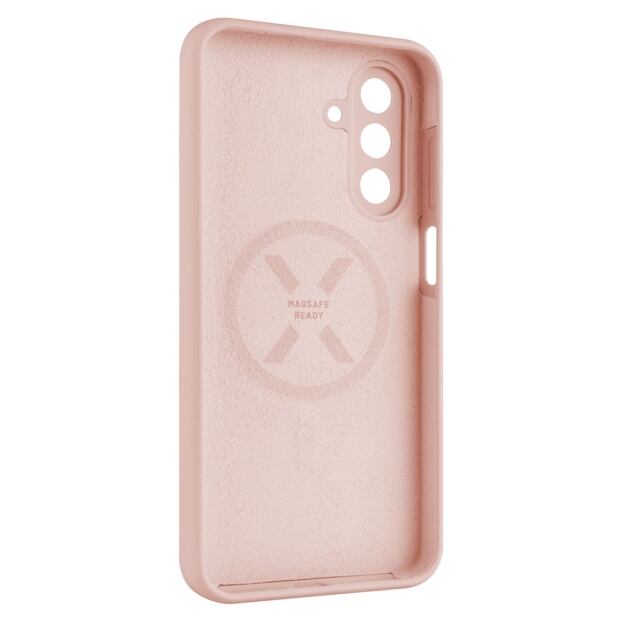 Zadní kryt FIXED MagFlow s podporou MagSafe pro Samsung Galaxy A26 5G, růžový