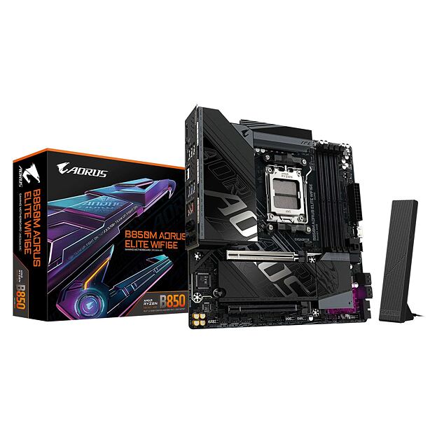GIGABYTE B850M AORUS ELITE WIFI6E/AM5/mATX