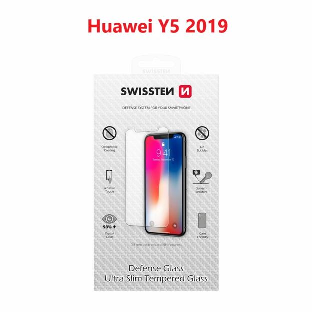 TEMPERED GLASS SWISSTEN FOR HUAWEI Y5 2019/HONOR 8s RE 2,5D