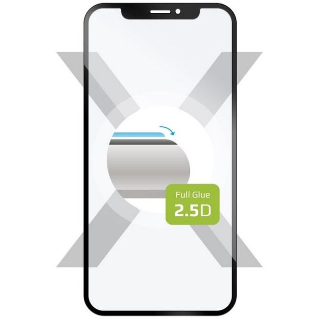 Ochranné tvrzené sklo FIXED Full-Cover pro Xiaomi Redmi Note 12 Pro, černé