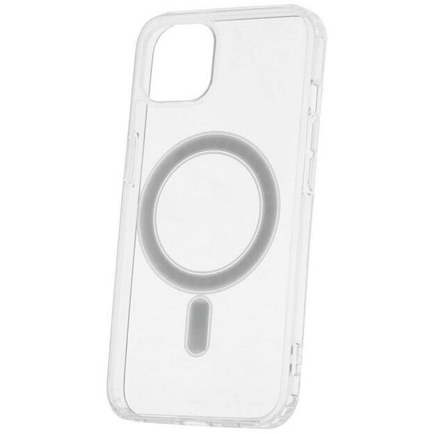 SILIKONOVÉ TPU POUZDRO MAG ANTI SHOCK 1,5 MM PRO IPHONE 15 TRANSPARENTNÍ