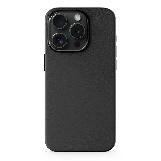 Epico Mag+ Leather Case iPhone 15 Plus Black