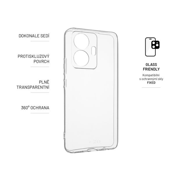 TPU gelový kryt FIXED Story pro Vivo Y55, čirý