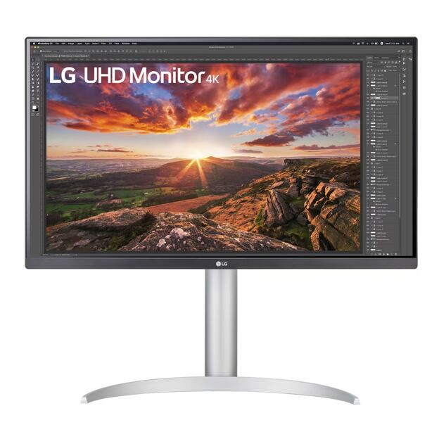 LG/27UP850K-W/27''/IPS/4K UHD/60Hz/5ms/White-Slvr/2R