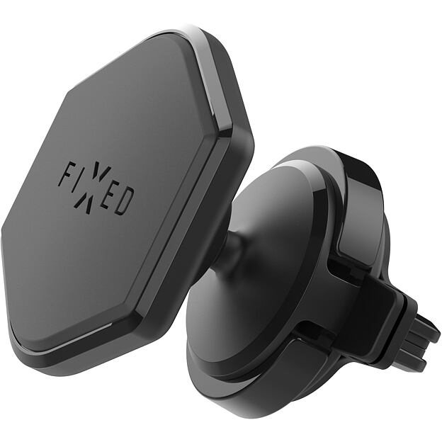 Magnetický držák FIXED Icon Air Vent do ventilace s kloubem, černý