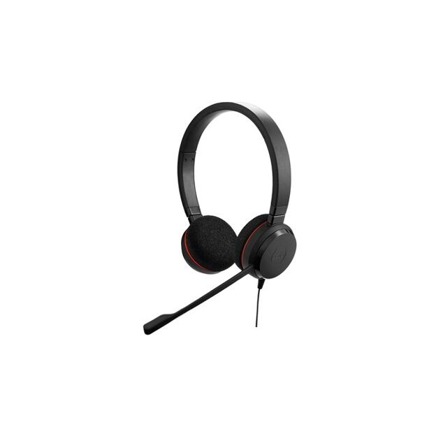 Jabra Evolve 20/Stereo/USB/Drát/Černá