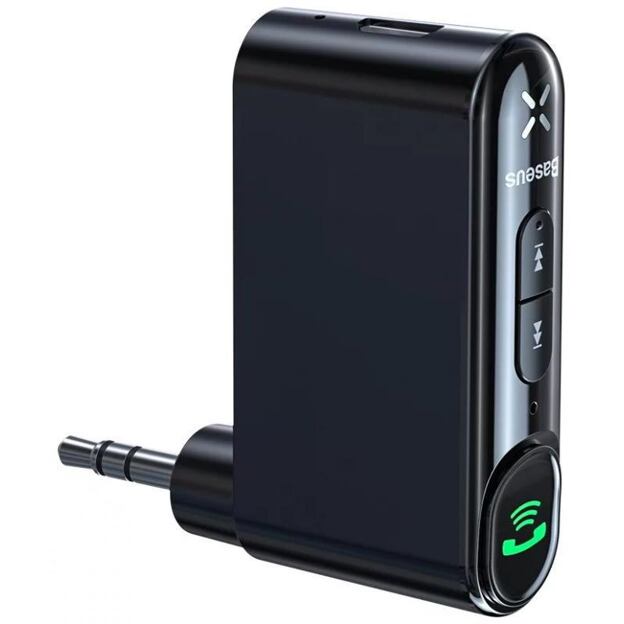Baseus bluetoooth audio adaptér Qiyin černý
