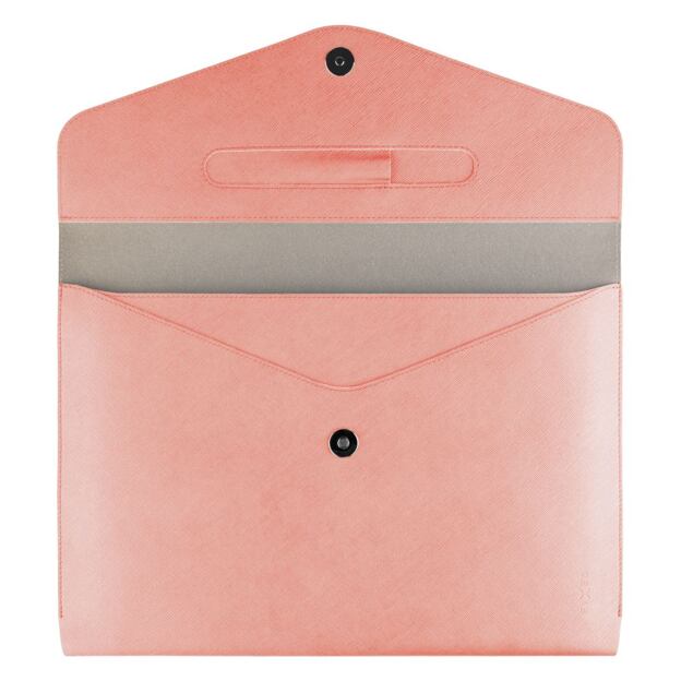 Pouzdro FIXED Siena pro notebooky a tablety o úhlopříčce do 13", broskvové