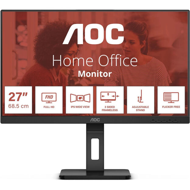 AOC/Q27E3UMF/27''/VA/QHD/75Hz/4ms/Black/3R
