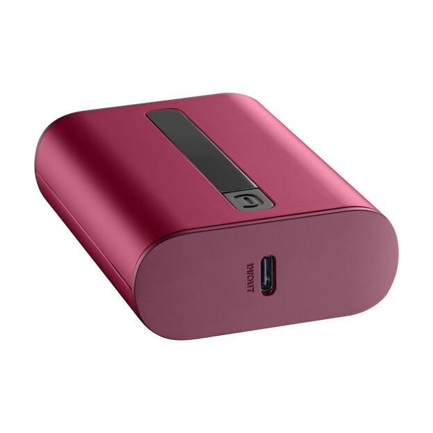 Powerbanka Cellularline Thunder 10 000 mAh, červená