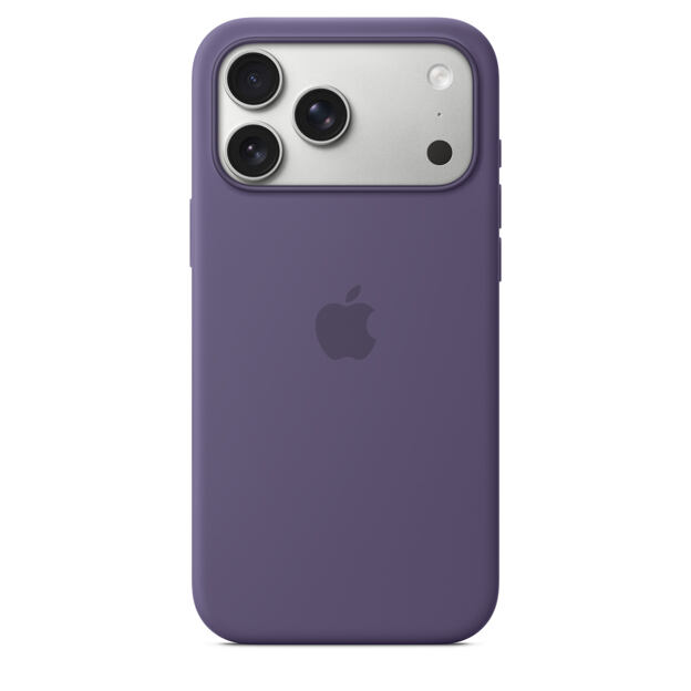 APPLE iPhone 17 Pro Max Silicone Case with MS–Purple Fog