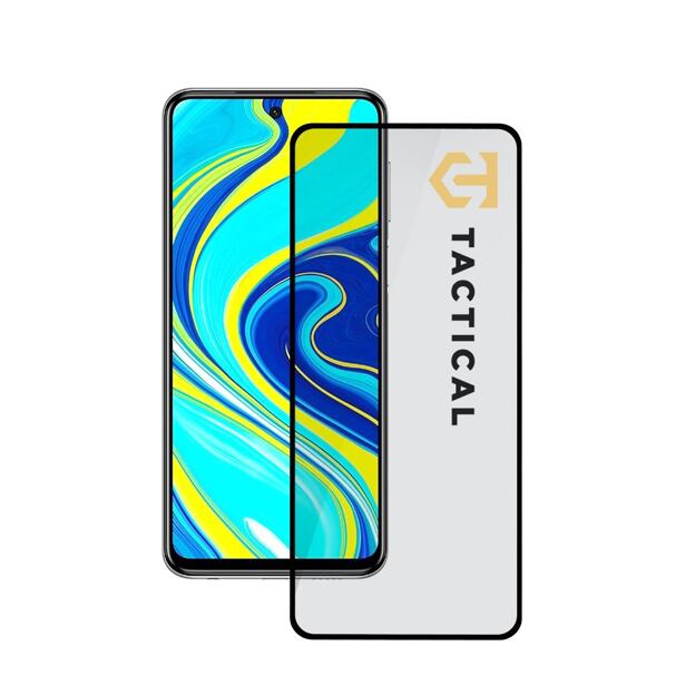 Tactical Glass Shield 5D sklo pro Xiaomi Redmi Note 9 Pro/9S/9 Pro Max Black