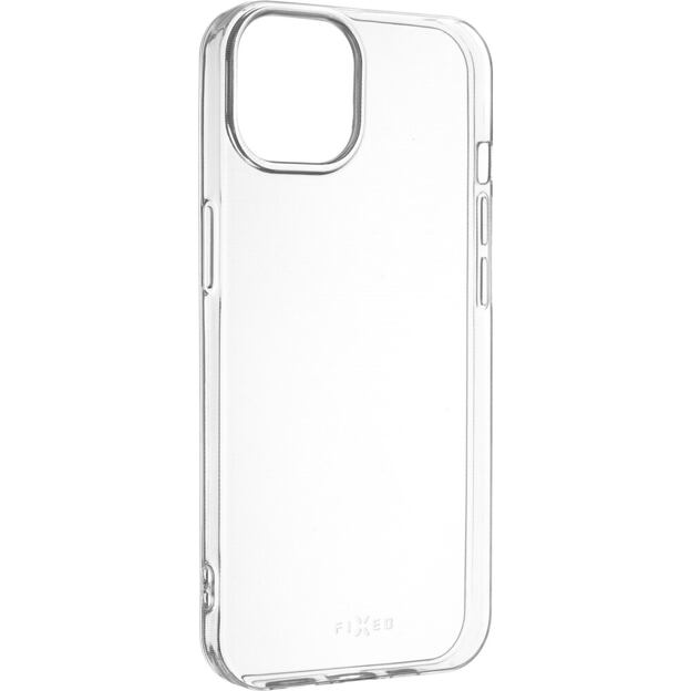 Ultratenký TPU gelový kryt FIXED Story Slim pro Apple iPhone 13/14, 0,6 mm, čirý