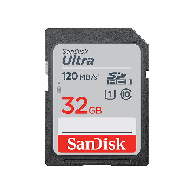 SanDisk Ultra/SDHC/32GB/UHS-I U1 / Class 10/Černá