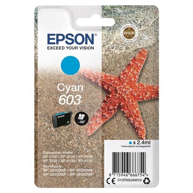 Epson singlepack, Cyan 603