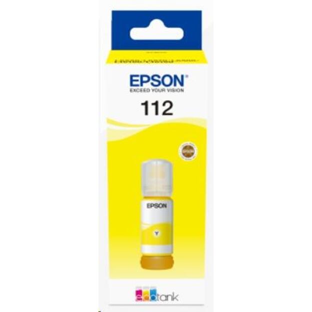 Epson 112 EcoTank Pigment Yellow ink bottle