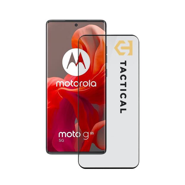 Tactical Glass Shield 5D sklo pro Motorola G85 5G Black