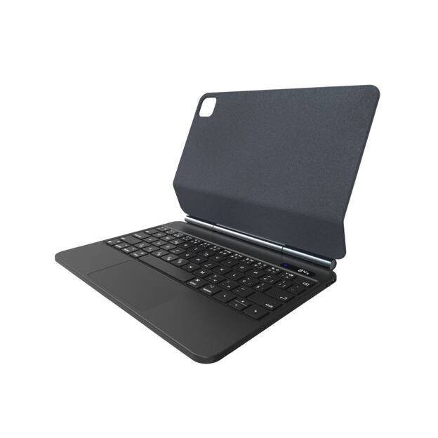 Pouzdro s bezdrátovou klávesnicí FIXED Typee pro Apple iPad Pro 11" M4 2024/M5 2025, CZ, černé